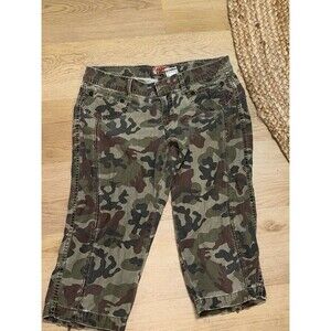 Nobo Camo Y2K Capri Pants